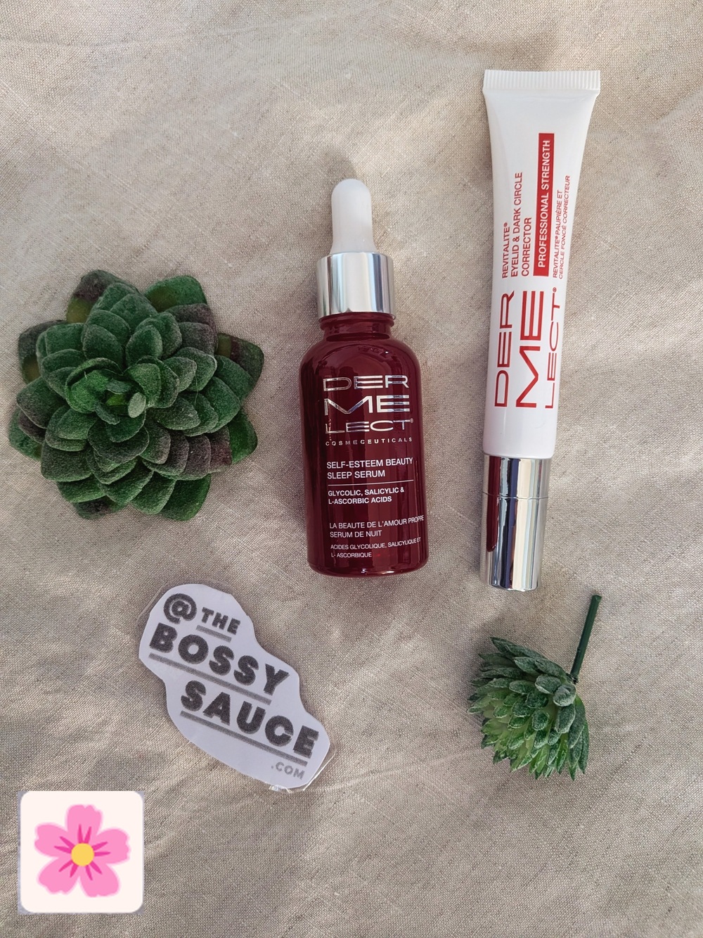 Dermelect Self-Esteem Serum + Revitalite Eye Corrector Duo NWT